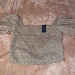 Puff sleeve top